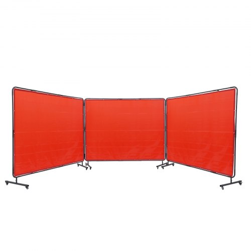 Welding Screen with Frame 6 x 8 3 Panel Welding Curtain Screens