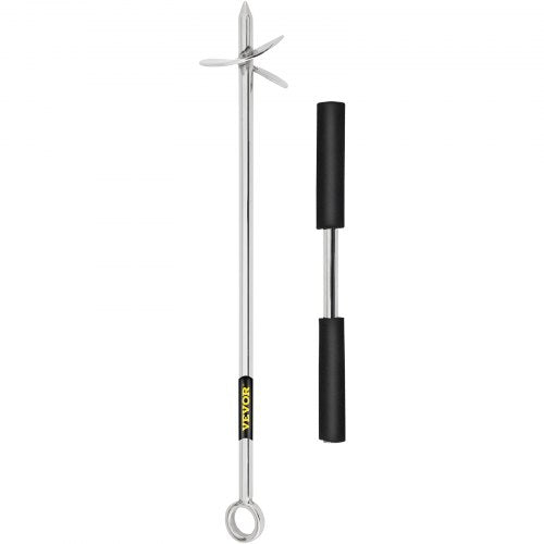 Sand Anchor 18 Length Auger to The Beach and Sandbar 316 Stainless Steel