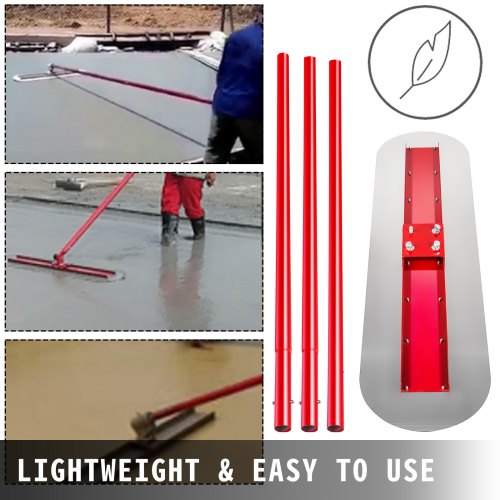 Bull Float Manganese Steel Concrete Float 1200x300mm Concrete Float Tool