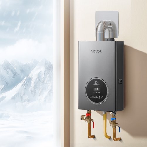 Gas Tankless Water Heater 43Gal Indoor 100000 BTU Instant Hot Water