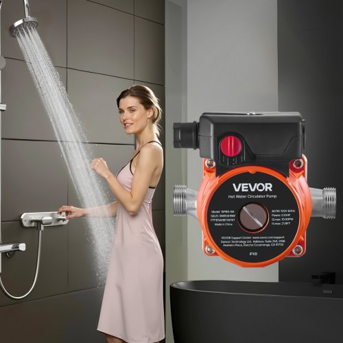 Hot Water Recirculating Pump 10 GPM Instant Circulation Circulator Pump