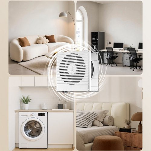 75Inch Room to Room Fan Through Wall Fan with AC Motor Bidirectional