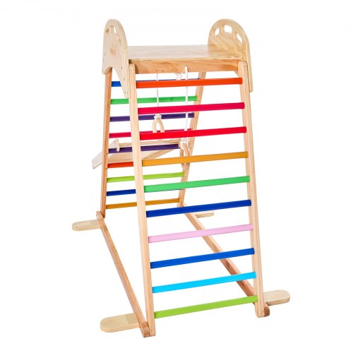 Indoor Playground Jungle Gym 4in1 Wooden Indoor Playground Playset