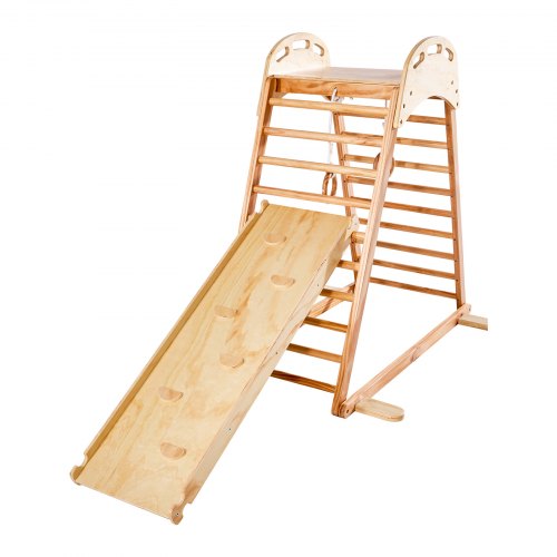 Indoor Playground Jungle Gym 4in1 Wooden Indoor Playground Climbing Toys