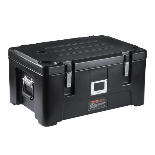 Insulated Food Pan Carrier 36Qt Capacity Stackable Catering Hot Box with 3