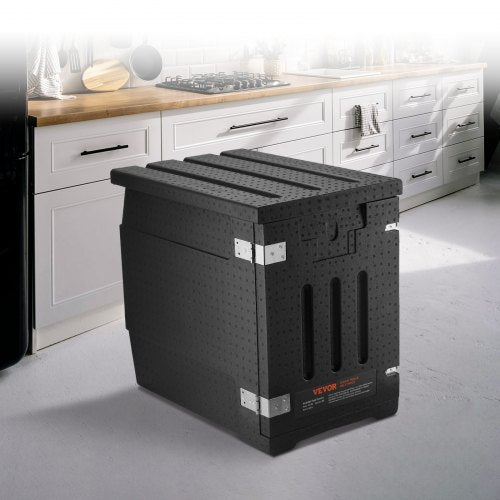 Insulated Food Pan Carrier 82 Qt Hot Box for Catering LLDPE Food Box