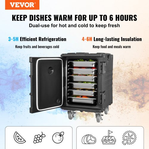 Insulated Food Pan Carrier 95 Qt Hot Box for Catering Food Box Carrier