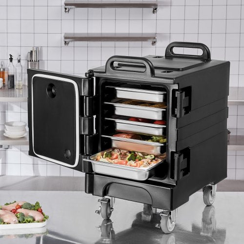 Insulated Food Pan Carrier 81 Qt Hot Box for Catering Food Box Carrier