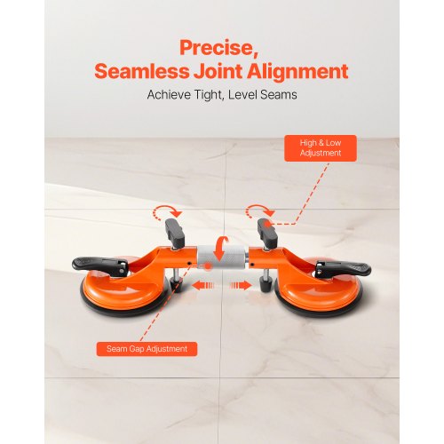 Seamless Seam Setter 2 Packs Granite Seam Setter with 5 in Vacuum Suction