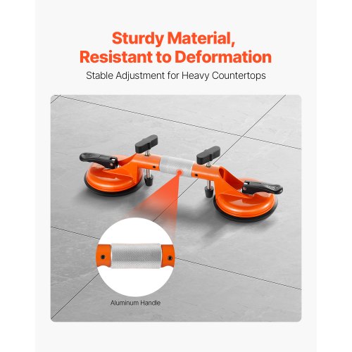 Seamless Seam Setter 2 Packs Granite Seam Setter with 5 in Vacuum Suction