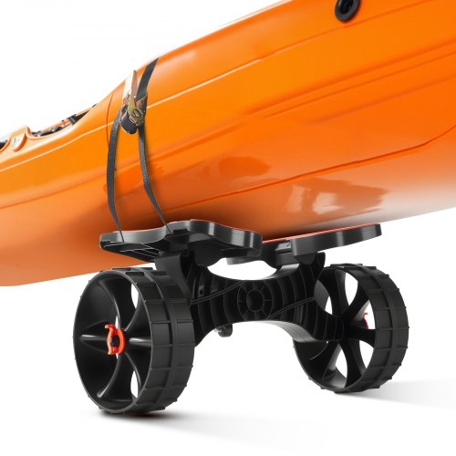 Kayak Cart 300 lbs Load Capacity Foldable Kayak Trolley with 10inch Solid
