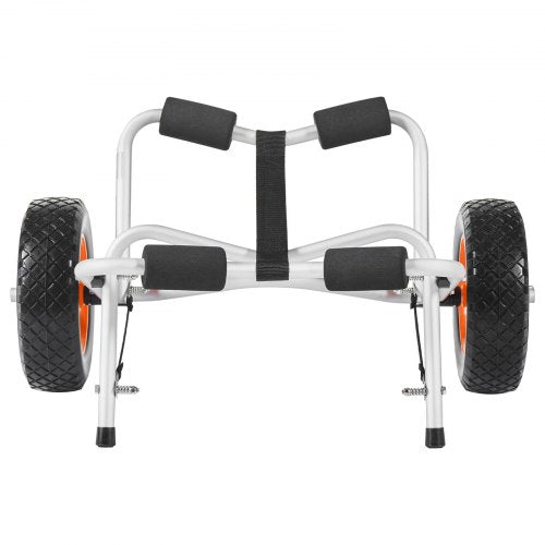 Kayak Cart 250 lbs Load Capacity Foldable Kayak Trolley with 10inch Solid