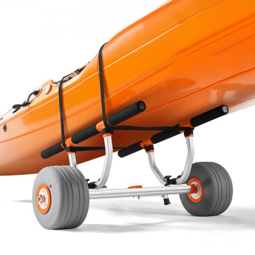 Kayak Cart 350 lbs Load Capacity Kayak Trolley with 12inch Inflatable PU
