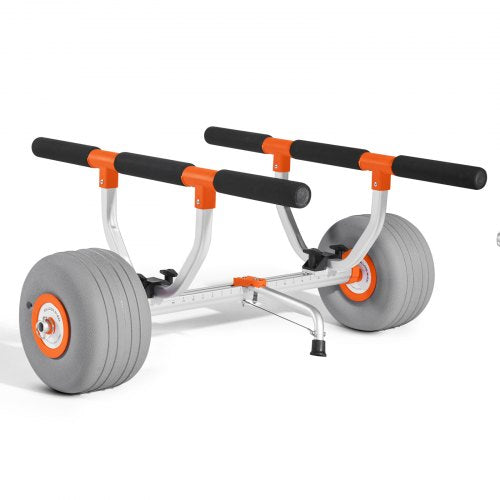 Kayak Cart 350 lbs Load Capacity Kayak Trolley with 12inch Inflatable PU