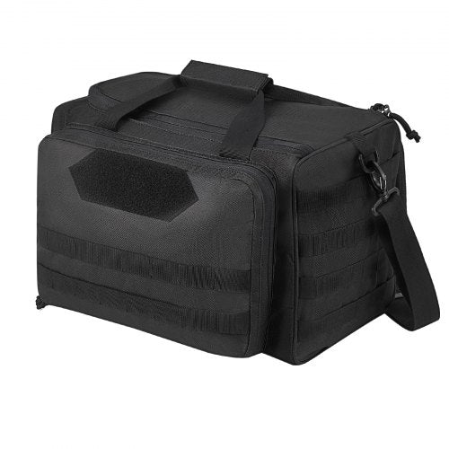Range Bag for 3 Pistols Tactical Gun Range Bag Single Shoulder Strip Black – 9 L
