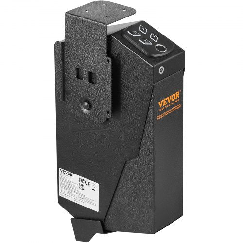 Mounted Gun Safe for Pistols Biometric Gun Safe with Three Quick Access