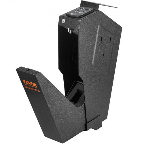 Mounted Gun Safe for Pistols Biometric Gun Safe with Three Quick Access