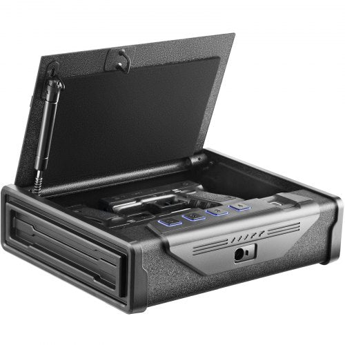 Gun Safe for Pistols Biometric Gun Safe with Three Quick Access Ways