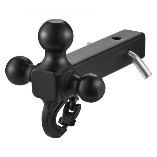 Trailer Hitch TriBall Mount with Hook Pin Trailer Ball Size 178 2