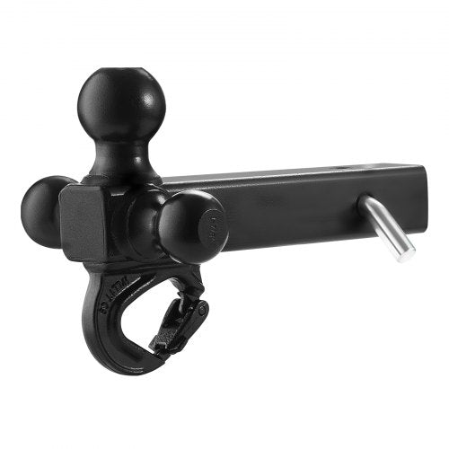 Trailer Hitch TriBall Mount with Hook Pin Trailer Ball Size 178 2