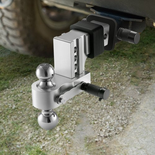 Adjustable Trailer Hitch 4Inch Drop Hitch Ball Mount Fit 25Inch