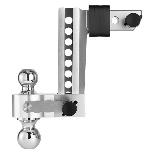 Adjustable Trailer Hitch 8Inch Drop Hitch TriBall Mount for 2Inch Hitch
