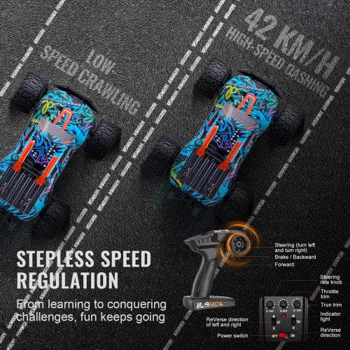 Remote Control Car 114 Scale RC Car for Kids All Terrain 4WD OffRoad