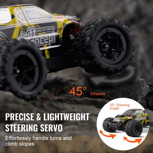 Remote Control Car 118 Scale RC Car for Kids All Terrain 4WD OffRoad