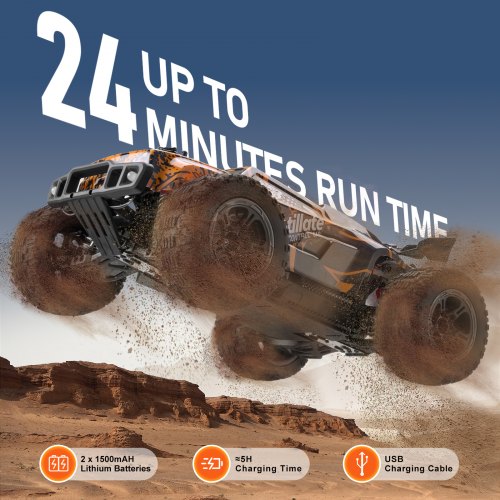 Remote Control Car 110 Scale RC Car for Kids All Terrain 4WD OffRoad