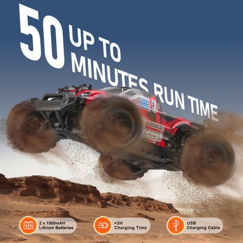 Remote Control Car 118 Scale RC Car for Kids All Terrain 4WD OffRoad