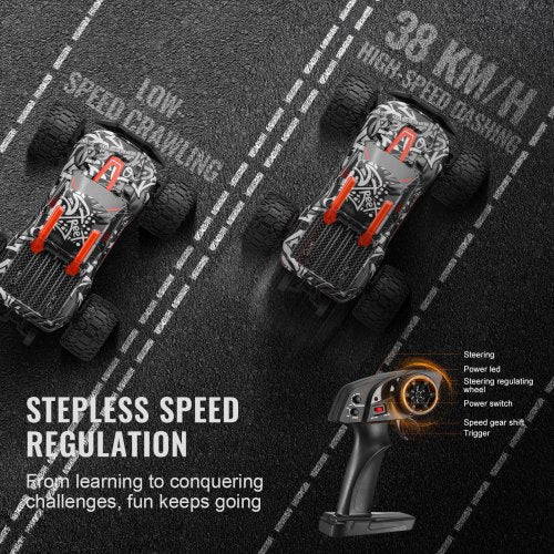 Remote Control Car 114 Scale RC Car for Kids All Terrain 4WD OffRoad
