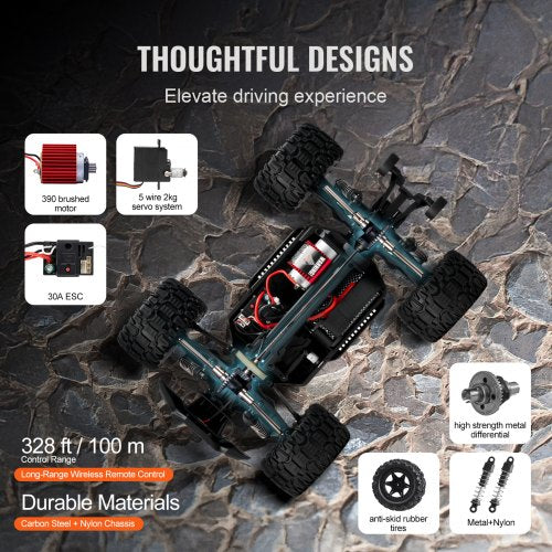 Remote Control Car 114 Scale RC Car for Kids All Terrain 4WD OffRoad