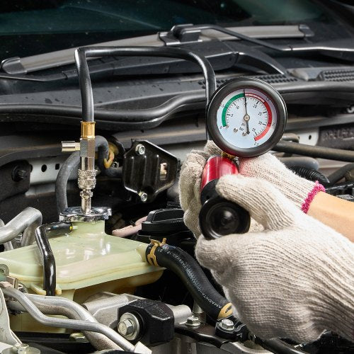 14 pcs Universal Radiator Pressure Tester Kit Coolant Pressure Tester Kit