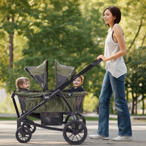 AllTerrain Stroller Wagon 2 Seats Foldable Expedition 2in1 Collapsible