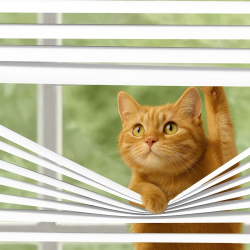 Mini Blinds 433 W x 48 H 1 Slat Size Cordless Horizontal Light