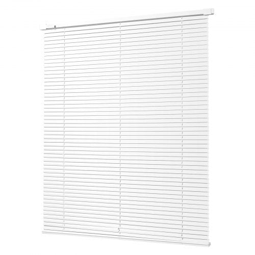 Mini Blinds 433 W x 48 H 1 Slat Size Cordless Horizontal Light