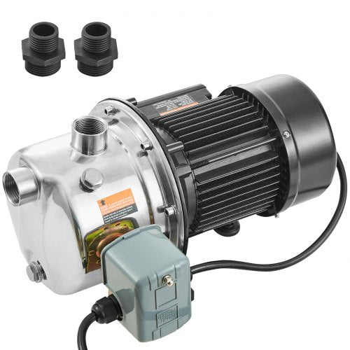 34HP SUS304 Stainless Steel Shallow Well Jet Pump 115 Volt 185 GPM 131