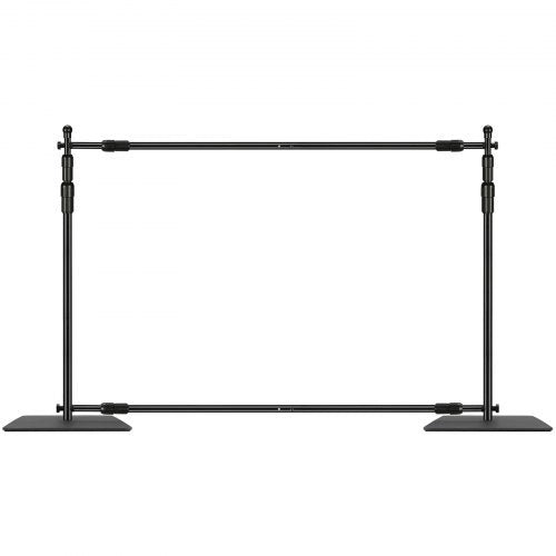 10ft x 10ft Pipe and Drape Kit Heavy Duty Backdrop Stand with Carbon Steel