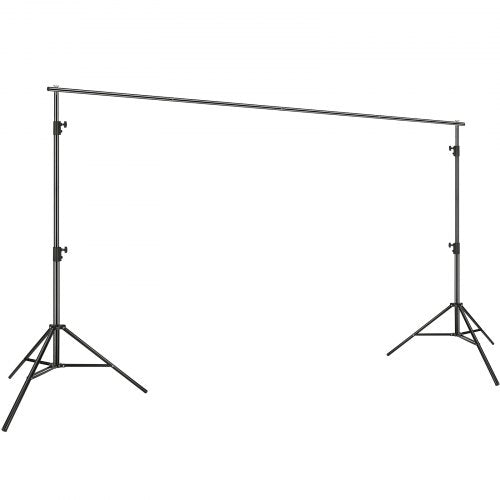 12 x 10 ft Heavy Duty Backdrop Stand Height Adjustable Photography Backdrop