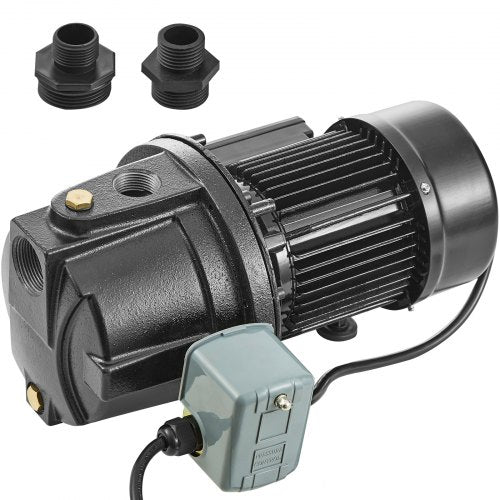 1HP Premium Cast Iron Shallow Well Jet Water Pump 115 Volt 176 GPM 164 FT