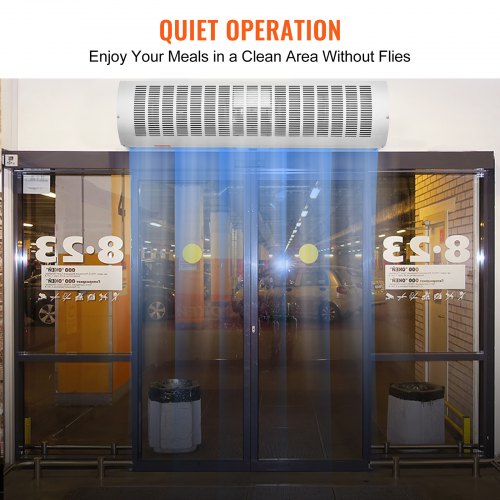 36 Industrial Air Door Blower DualSpeed 1200CFM for Indoor Entryways