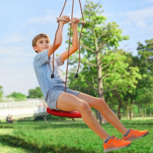 Zipline Kit for Kids and Adult 65 ft Zip Line Kits Up to 500 lb Backyard