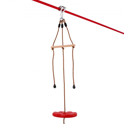 Zipline Kit for Kids and Adult 65 ft Zip Line Kits Up to 500 lb Backyard