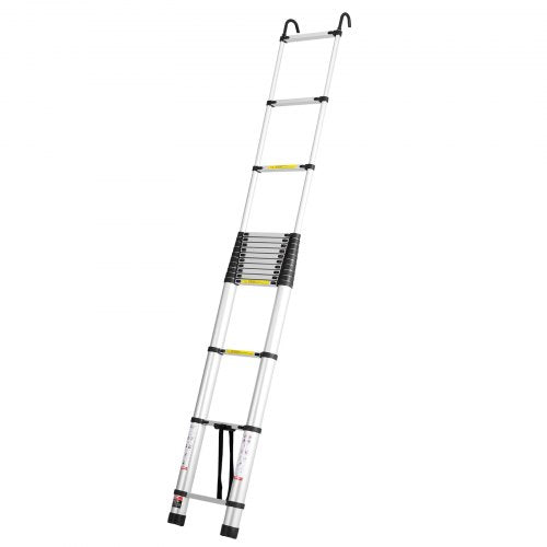 Telescoping Ladder 20.3FT Aluminum Lightweight Extension Ladder