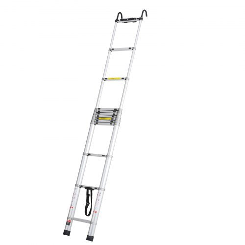 Telescoping Ladder 16.5FT Aluminum Lightweight Extension Ladder