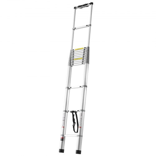 Telescoping Ladder 20.3FT Aluminum Lightweight Extension Ladder