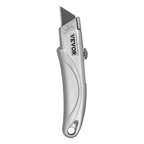 Utility Knife 2Pack Retractable Box Cutter with Aluminum Alloy Case SK5