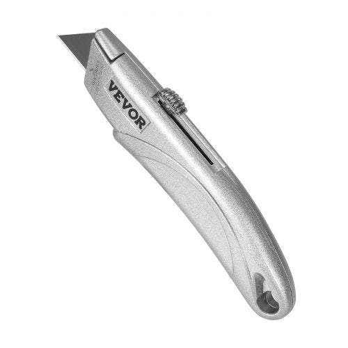 Utility Knife 2Pack Retractable Box Cutter with Aluminum Alloy Case SK5