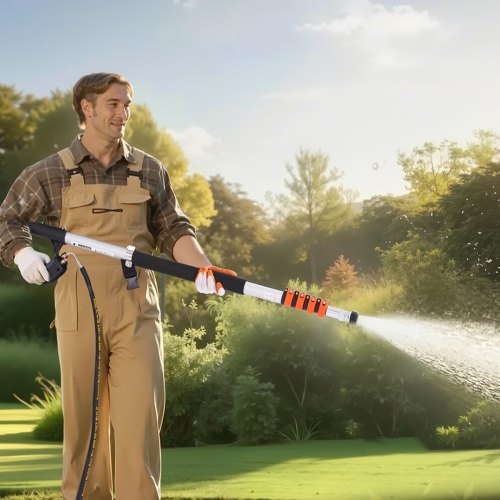 Pressure Washer Telescoping Wand 24 ft 4000 psi Telescopic Spray Wand