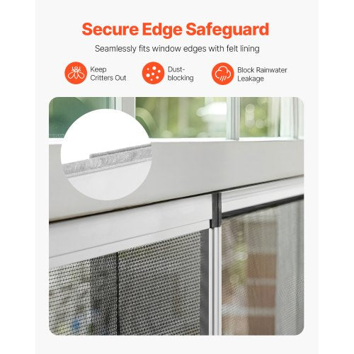 Adjustable Window Screen 15 H x 21  40 W 2 Packs Expandable Windows